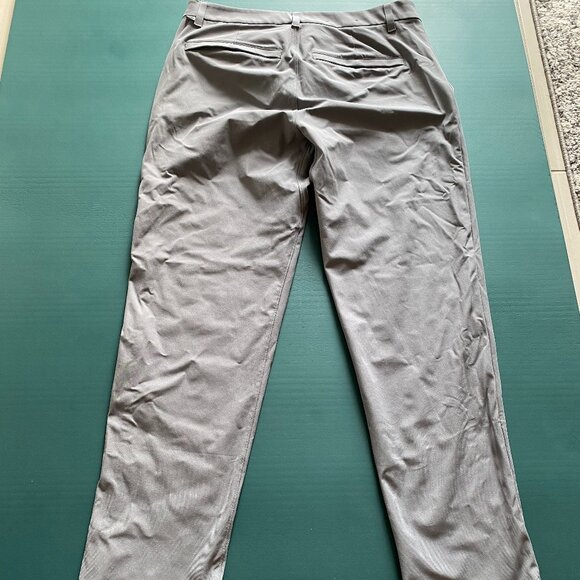 NWT - Lululemon Men's ABC Warpstreme Pants, 31x31, Classic Fit, Silver Drop - Picture 3 of 3